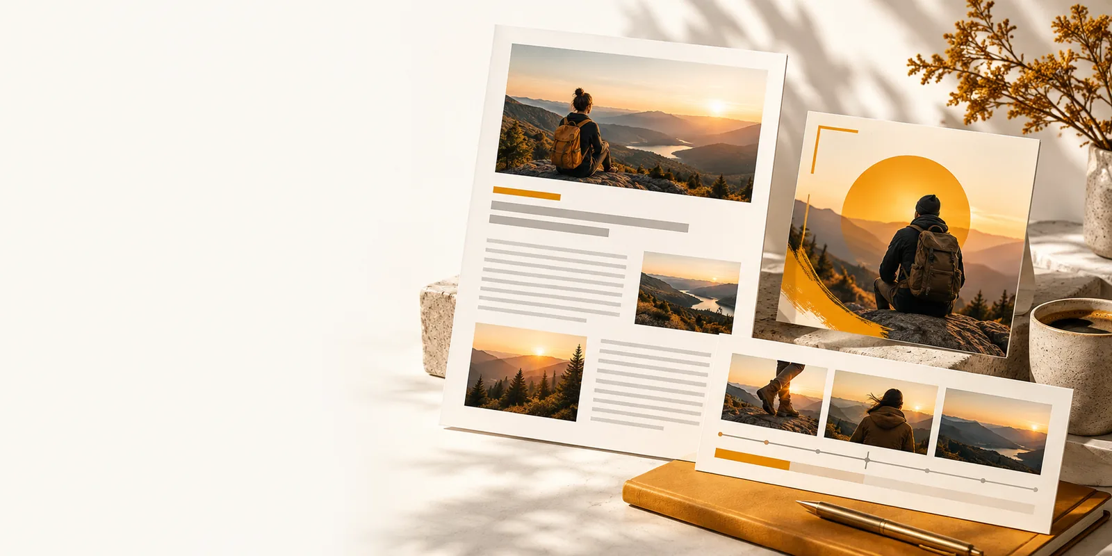 Aiwriter landing-page visual